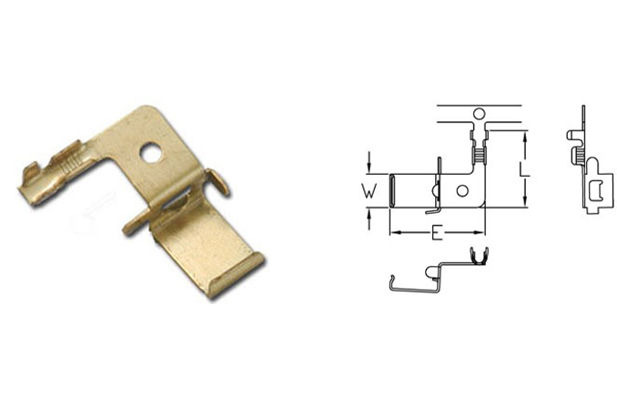 Light Socket Type Series Terminal 70343
